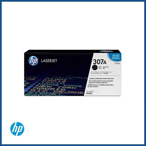 HP 307A (CE740A) Black LaserJet Toner Cartridge